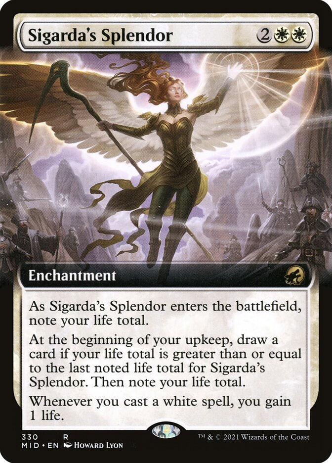 Sigarda's Splendor (MID) (330) / Extended Art