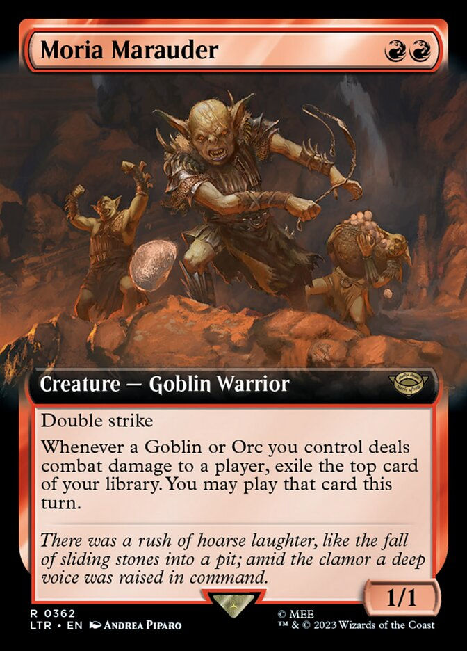 Moria Marauder (LTR) (362) / Extended Art