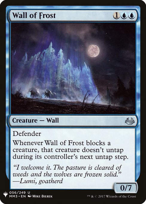 Wall of Frost (PLST) (MM3-56)