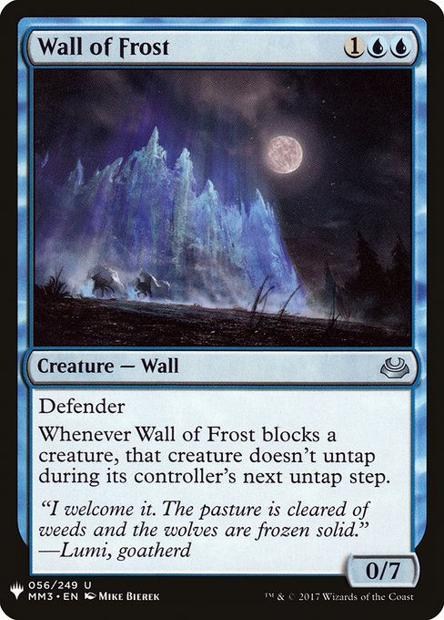 Wall of Frost (PLST) (MM3-56)