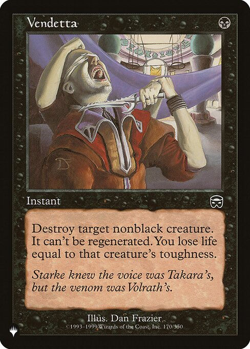 Vendetta (PLST) (MMQ-170)