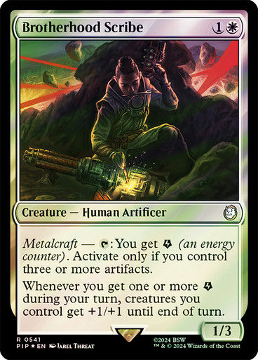 Brotherhood Scribe (pip) (541) / Surge Foil