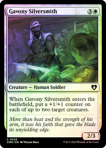 Gavony Silversmith (cmm) / Foil