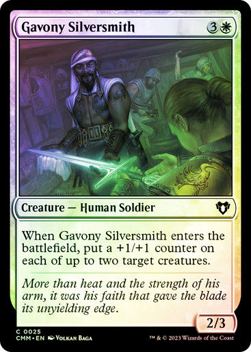 Gavony Silversmith (cmm) / Foil