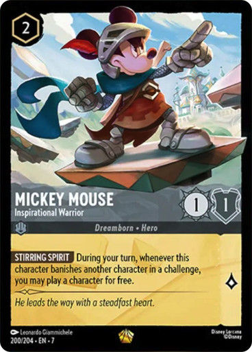 Mickey Mouse - Inspirational Warrior (LOR_ARC)