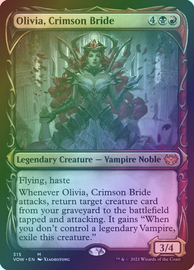 Olivia, Crimson Bride (VOW) (315) / Showcase / Foil
