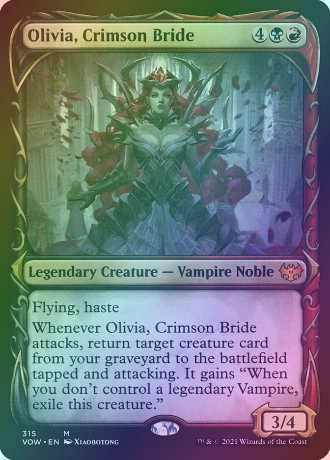 Olivia, Crimson Bride (VOW) (315) / Showcase / Foil
