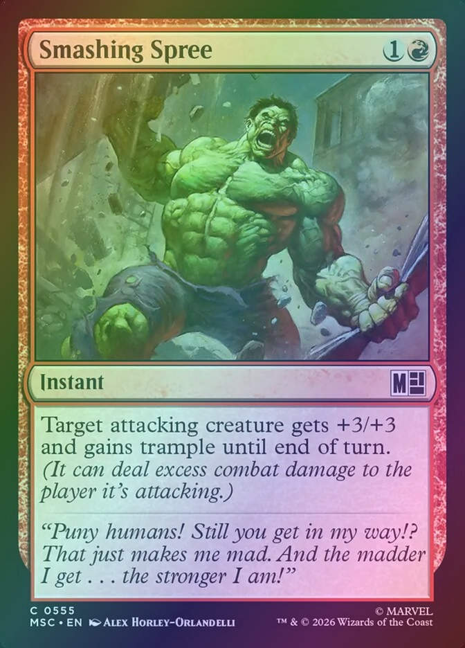 Smashing Spree (MSC) (555) / Foil