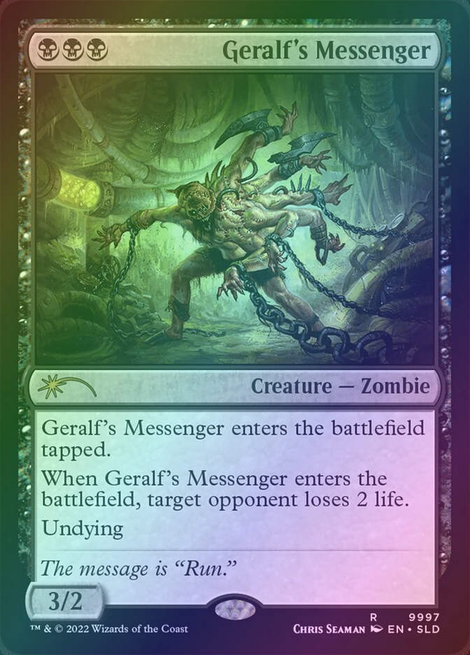 Geralf's Messenger (SLD) (9997) / Foil
