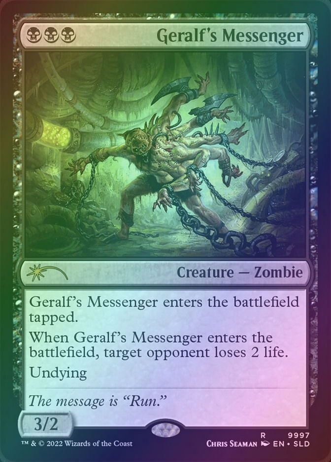 Geralf's Messenger (SLD) (9997) / Foil