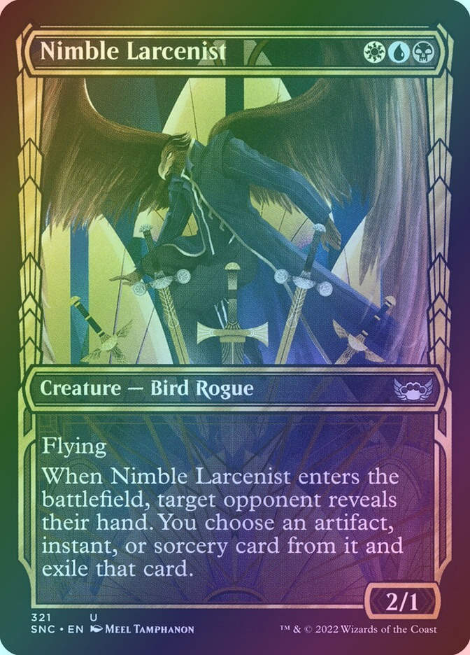 Nimble Larcenist (SNC) (321) / Showcase / Foil