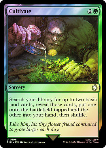 Cultivate (pip) (196) / Foil