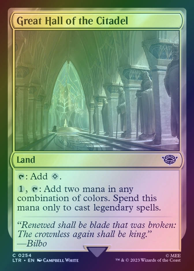 Great Hall of the Citadel (LTR) (254) / Foil