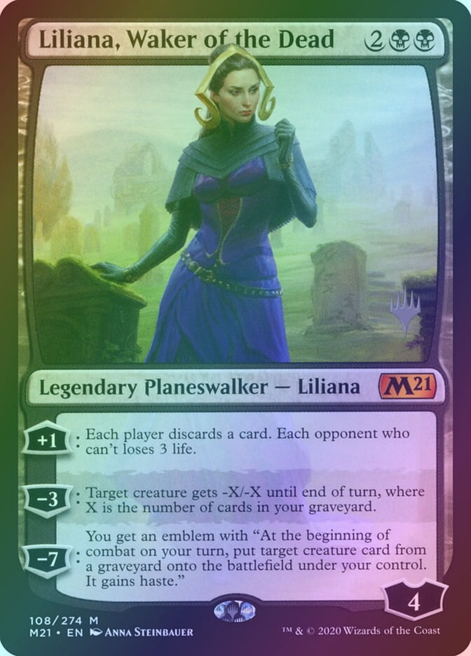 Liliana, Waker of the Dead (PM21) (108p) / Foil