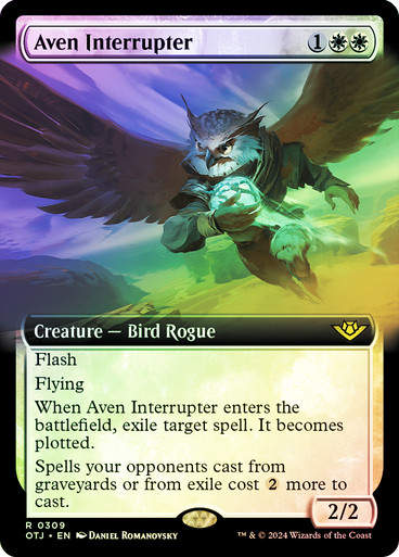 Aven Interrupter (otj) (309) / Foil Extended