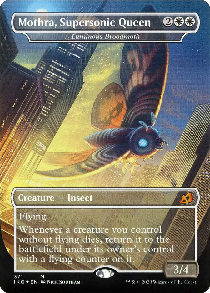 Luminous Broodmoth (IKO) (371) / Borderless