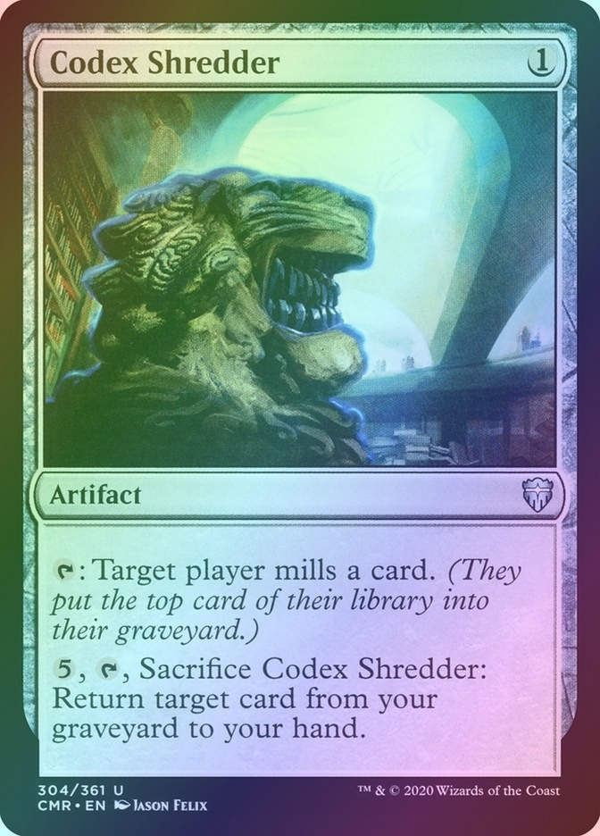 Codex Shredder (CMR) (304) / Foil