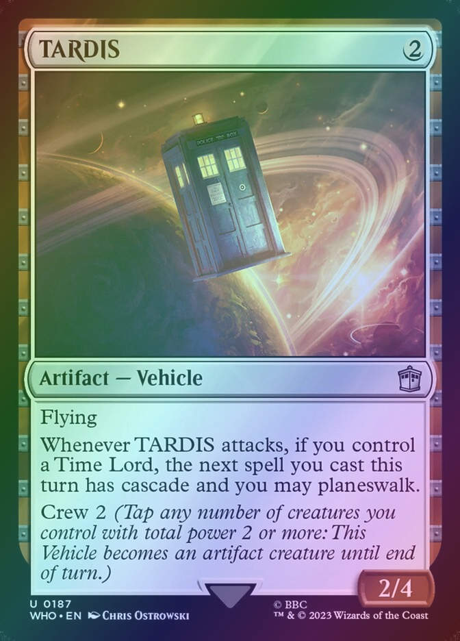TARDIS (WHO) (187) / Foil