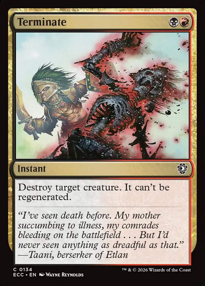Terminate (ECC) (134)