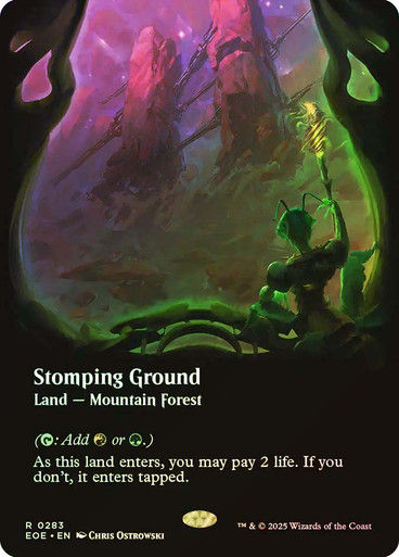 Stomping Ground (EOE) (283) / Borderless Foil