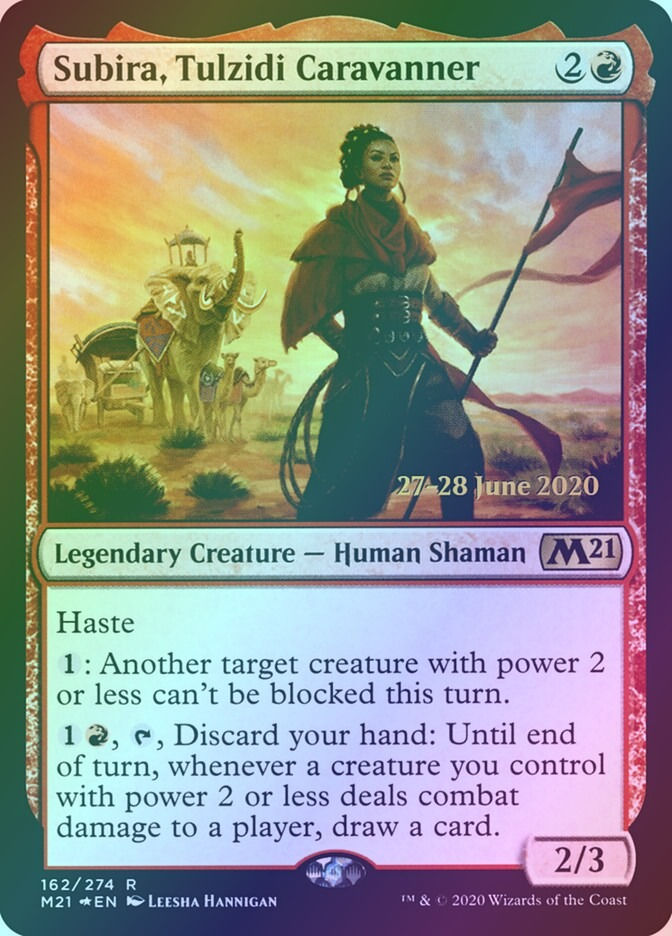 Subira, Tulzidi Caravanner (PM21) (162s) / Foil
