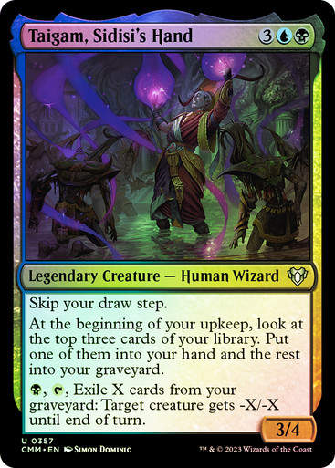 Taigam, Sidisi's Hand (cmm) / Foil