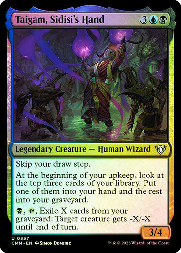 Taigam, Sidisi's Hand (cmm) / Foil