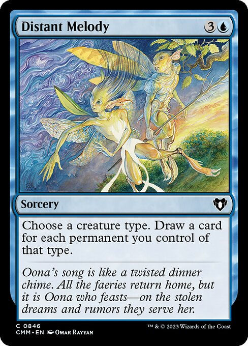 Distant Melody (cmm) (Commander Deck)