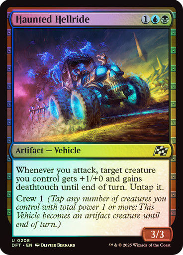 Haunted Hellride (DFT) (208) / Foil