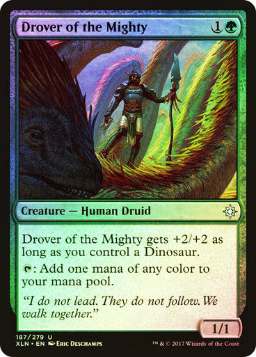 Drover of the Mighty (XLN) (187) / Foil