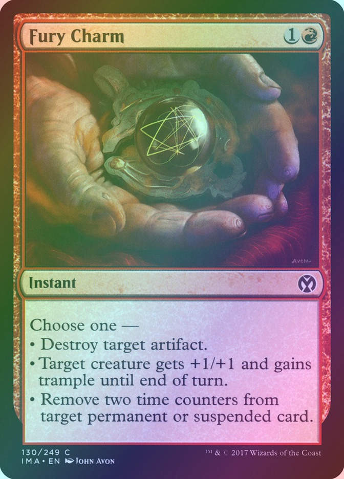 Fury Charm (IMA) (130) / Foil