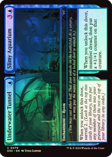 Underwater Tunnel // Slimy Aquarium (DSK) (79) / Foil