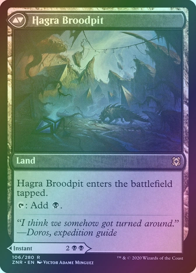 Hagra Mauling // Hagra Broodpit (ZNR) (106) / Foil — cara 2 de 2
