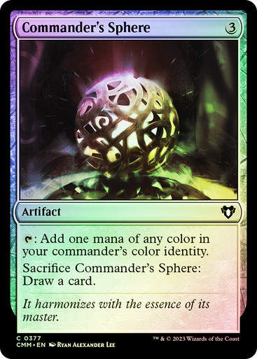 Commander's Sphere (cmm) / Foil