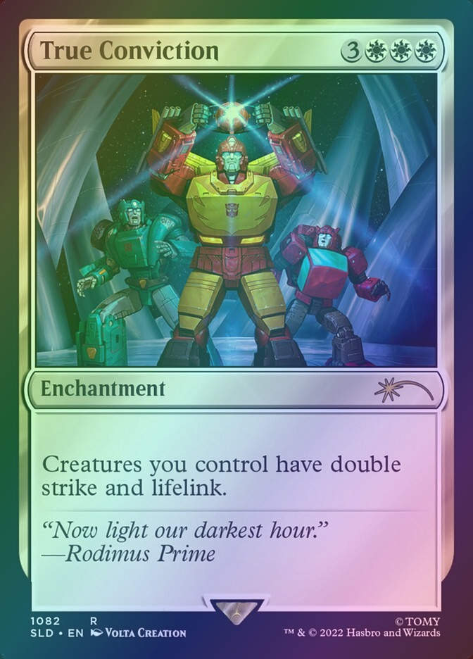 True Conviction (SLD) (1082) / Foil
