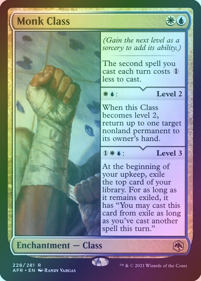 Monk Class (AFR) (228) / Foil