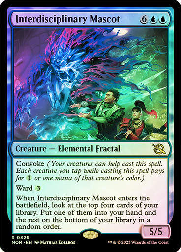 Interdisciplinary Mascot (mom_326) / JumpStart / Foil