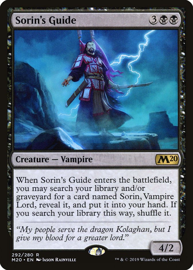 Sorin's Guide (M20) (292)