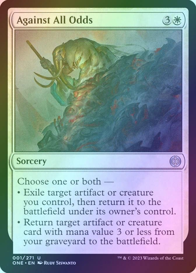Against All Odds (ONE) (1) / Foil