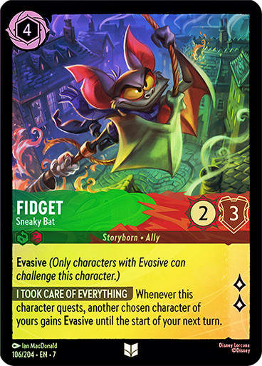 Fidget - Sneaky Bat (LOR_ARC) / Foil