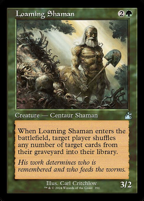 Loaming Shaman (rvr) (351) / Retro