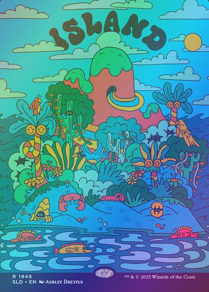 Island (SLD) (1946) / Borderless / Foil