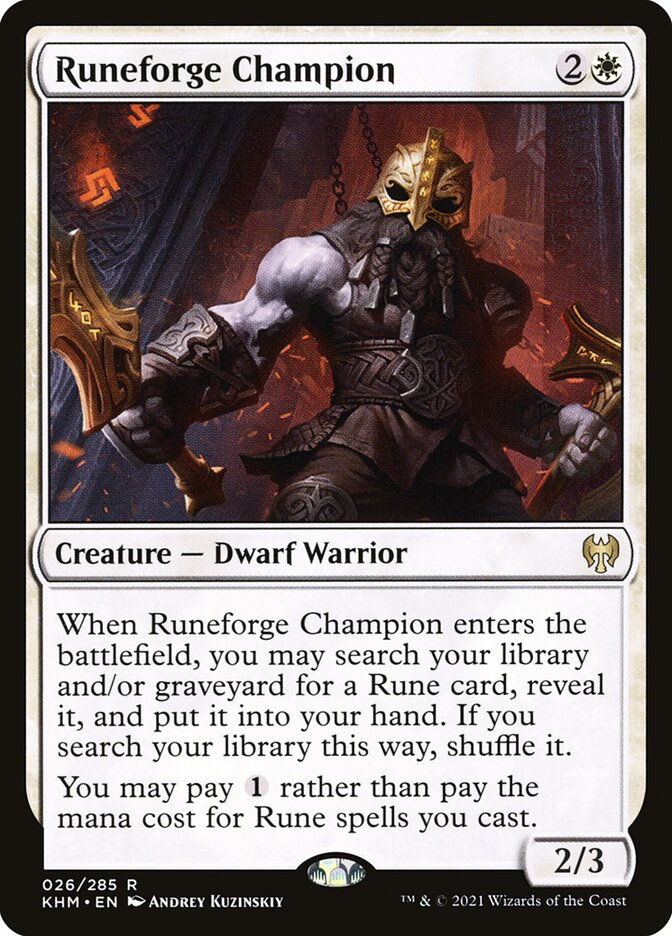 Runeforge Champion (KHM) (26)