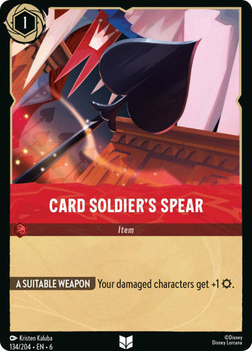 Card Soldier's Spear (LOR_AZU)