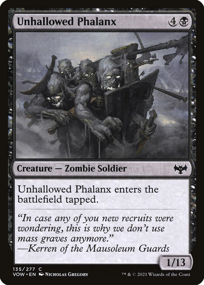 Unhallowed Phalanx (VOW) (135)
