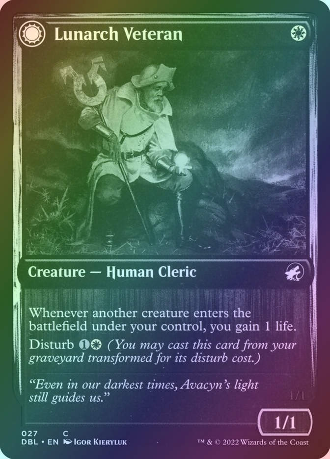 Lunarch Veteran // Luminous Phantom (DBL) (27) / Foil