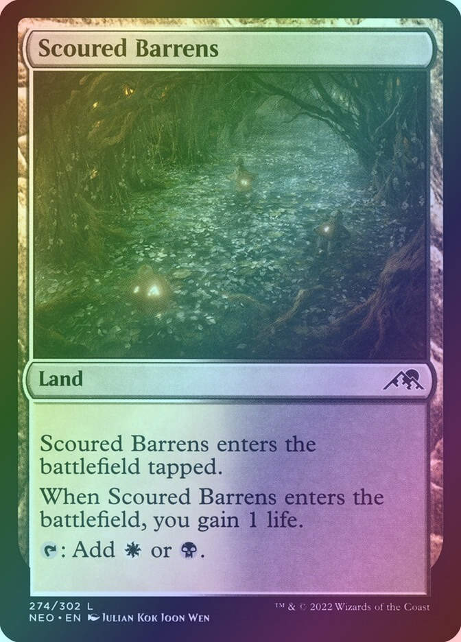 Scoured Barrens (NEO) (274) / Foil