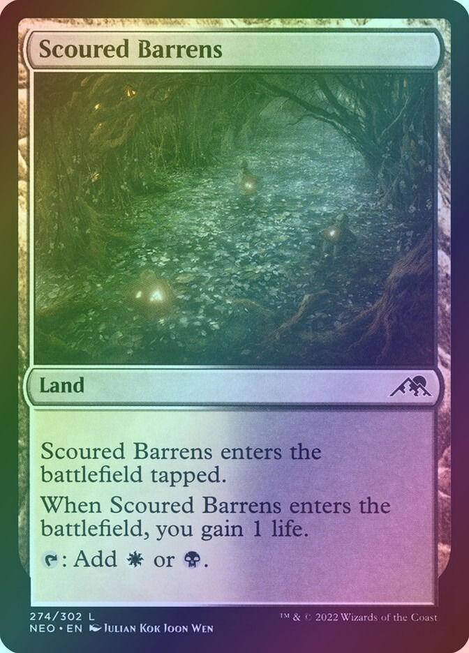 Scoured Barrens (NEO) (274) / Foil