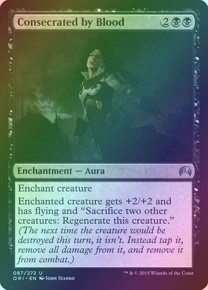Consecrated by Blood (ORI) (87) / Foil