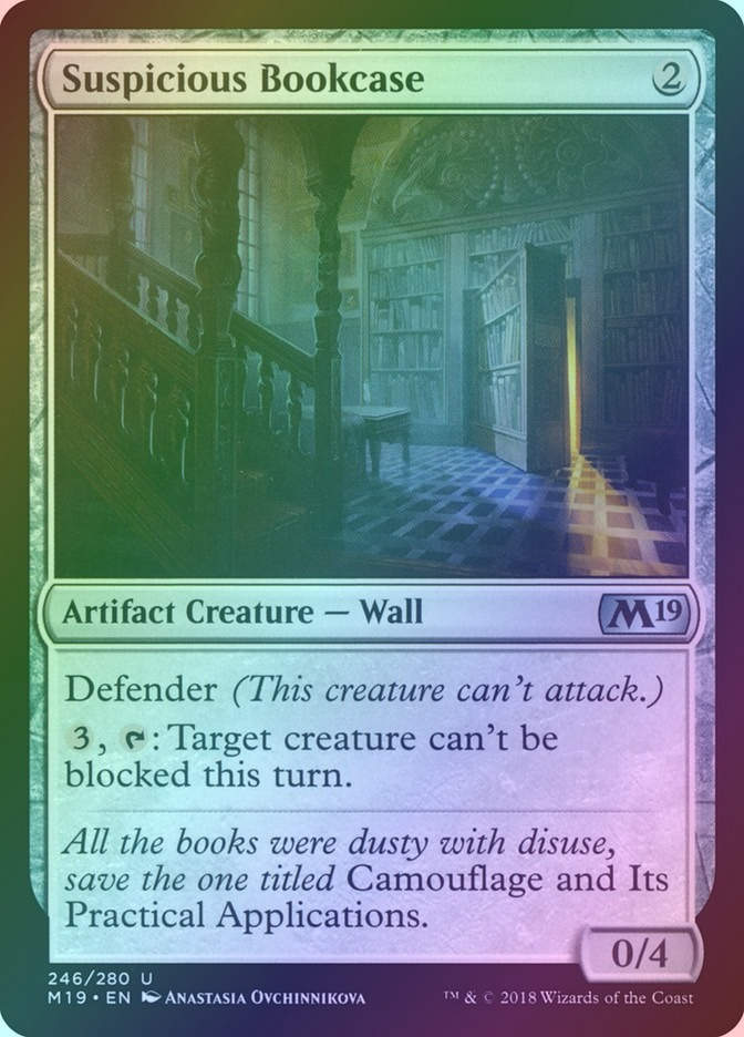 Suspicious Bookcase (M19) (246) / Foil
